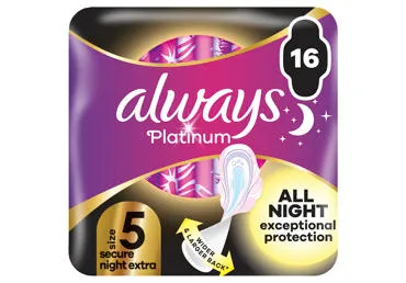 Hügieenisidemed ALWAYS Platinum S5 16tk