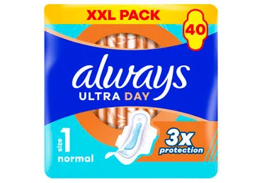 Hügieenisidemed Always Ultra Normal Plus Quattro 40tk