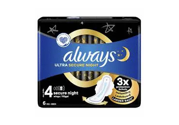 Hüg.sidemed ALWAYS Ultra Night S4 6tk