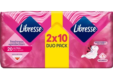 Hüg.sidemed LIBRESSE Invis.Norm DUO 20tk