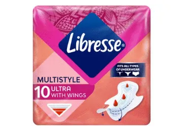 Higiēniskās paketes LIBRESSE Multistyle Ultra 10gab.
