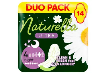 Hüg.sidemed NATURELLA UltraNight S4 14tk