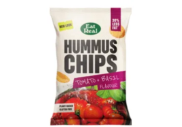 Hummusekrõpsud tom.basiilik.EAT REAL110g