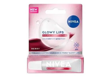 Huulepalsam NVIEA Glowy Lips Berry 10ml