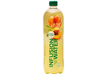 Infus.vesi virsik-roheline tee AURA,1l