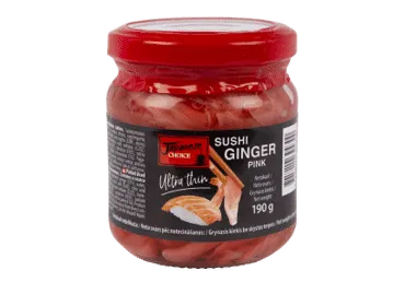 Suši ingvers JAPANESE CHOICE rozā 190g