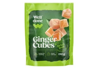 Ingverikuubikud suhkruga WELL DONE 150g