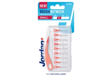 Interdentaalhari JORDAN S 0,5mm Q3,10tk