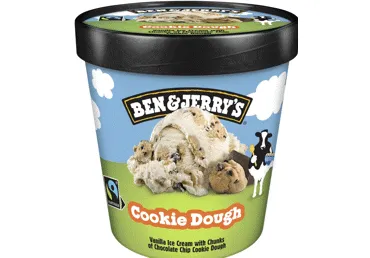 Jäätis B&J küpsis. cookie dough, 406g