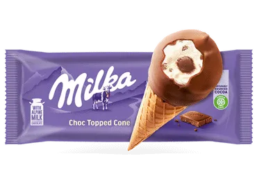 Jäätis MILKA koonus, 69g