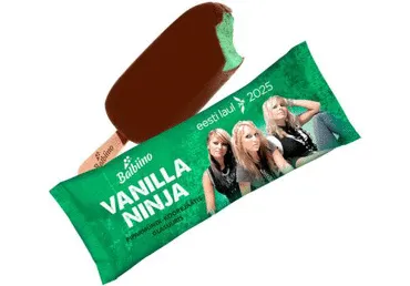 Jäätis piparmündimaits.VANILLA NINJA 80g