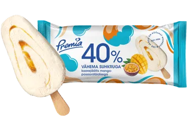 Jäätis PREMIA Mango&Passion40%v.suh.,50g