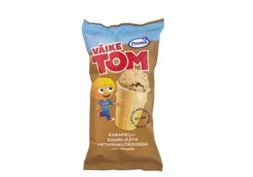 Jäätis VÄIKE TOM karam.-metsp.tops,70g