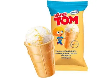 Jäätis vanilje-limonaadi VÄIKE TOM 70g