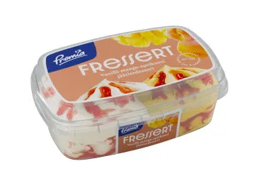 Jäätis vanilli-mango-aprik. PREMIA 400g