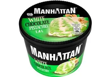 Jäät.MANHATTAN valge soko.pistahio, 700g