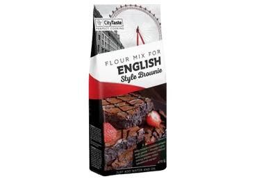 Miltu maisījums CITY TASTE Angļu braunijs 400g
