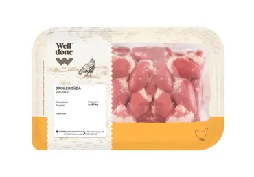 Jahutatud broilerisüda WELL DONE,400g