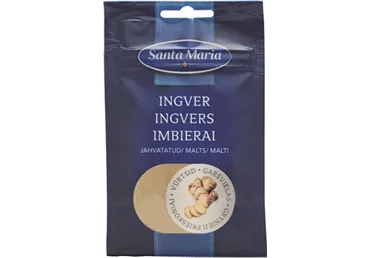 Jahvatatud ingver, SANTA MARIA, 20 g