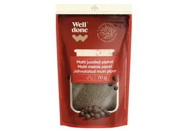 Jahvatatud must pipar WELL DONE 70g