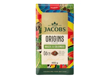 Malta kafija JACOBS Brazil & Colombia 450g