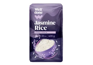 Rīsi jasmīna WELL DONE 400g