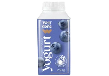 Dzeramais jogurts WELL DONE melleņu 250g