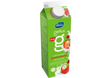 J.jogurt VALIO Gefilus maasika-pohla,1kg