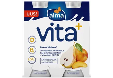 Jog.jookALMA Vita+ puuvil.lakt.v.,4x100g