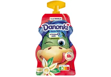 Jogurts DANONKI ar vaniļas garšu 70g 