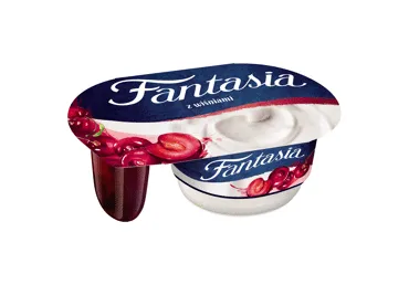 Jogurts Fantasia ar ķiršiem 118g