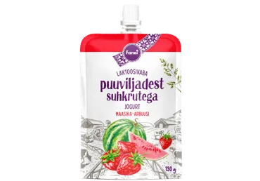Jogurt FARMI maasika-arbuusi l.vaba,130g