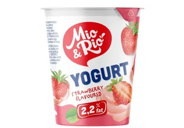 Jogurt maasika MIO RIO, 400g
