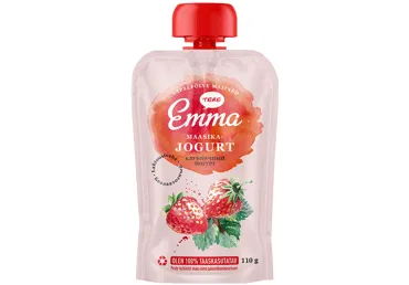 Jogurt TERE Emma maasika lakt.vaba, 110g