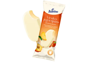 Jogurtijäätis virsiku BALBIINO 54g