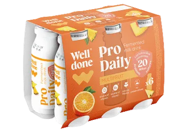 Jogurtijook WELL DONE mitmepuuv., 6x100g