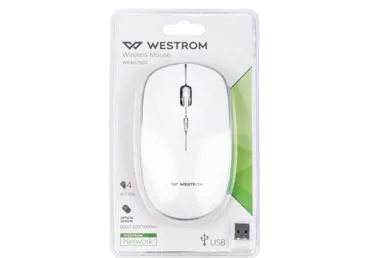 Juhtmevaba optiline hiir WESTROM valge