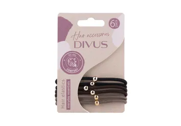 Juuksekummid DIVUS 6tk