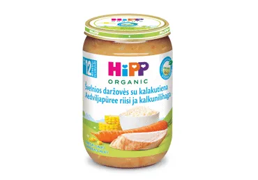 Juurv.püree kalkunilih. BIO HIPP 220g 1a