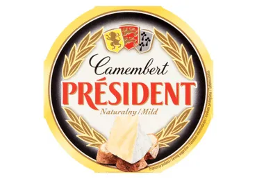 Juust Camembert PRESIDENT naturaal,120g