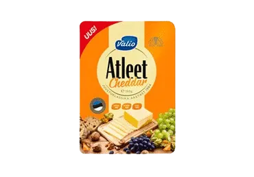 Juust Cheddar ATLEET viilutatud, 150g