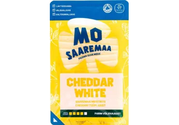 Juust CheddarWhiteMO SAAREMAA viil.,150g