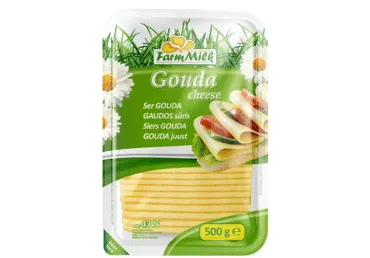 Juust Gouda FARM MILK viil. 45%, 500g