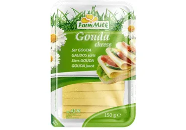 Juust Gouda FARM MILK viilutatud,150g