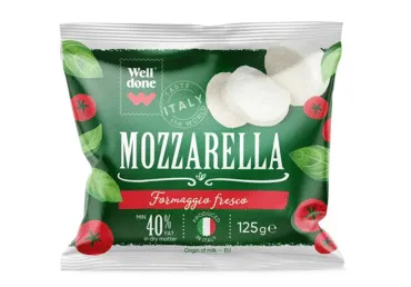 Juust Mozzarella WELL DONE 125/210g