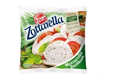 Juust Mozzarella ZOTTARELLA basiil.,200g