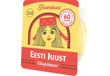 Eesti Juust täispiimast viilud, ESTOVER, 450 g