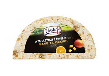 Juust Wensleydale mango-apelsini, kg