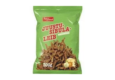 Juustu-sibulamaits.leivad BALSNACK 300g
