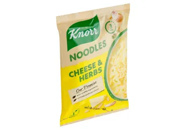 Ātri pagatavojamas nūdeles KNORR ar siera garšu 61g